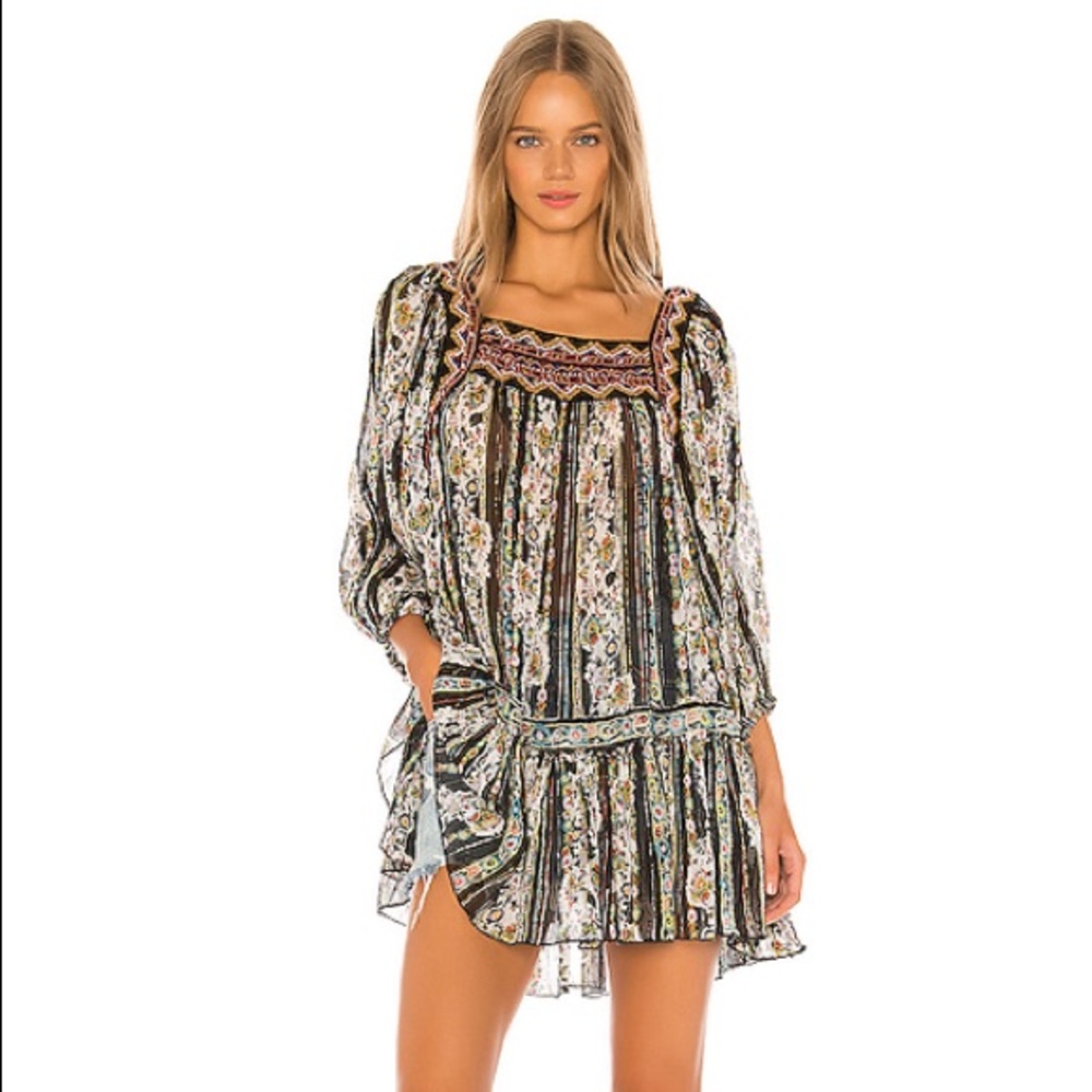 FREE PEOPLE Dance Magic Tunic in Black